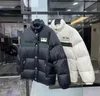 New Parkas Puffer Down Jackets Parkass Mens Womens Designers Coats Winter Couples Sweatshirts Ytterkläder Vit Goose Down Jacket White and Black Coat