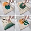 Carpets Bathroom Absorbent Floor Mat Carpet Door Non Slip Toilet Foot Bedroom Household Small Step