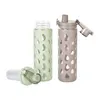 Botellas de agua 21 oz Sile Insated Botella de vidrio recto Deporte Yoga Viajes Drinkware con mangas antideslizantes Entrega de gota Home Garden K Dhy5Z