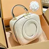 Fotografie -Tasche, Kameratasche, Markenhandtasche, kleine Crossbody -Tasche, Luxus -Umhängetasche für Frauen, modische Vorhaut für Frauen, edle und elegante Luxusgüter in Italien