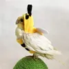 Diğer kuş malzemeleri kıyafetler kuşlar arı şeklindeki kapüşonlu rahat kıyafet küçük hayvan kostümleri yumuşak şık