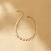 Bracelets de cheville disque créatif cheville 2023 mode tempérament personnalisé dames pour femmes bijoux soutien en gros