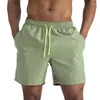 Pantalones cortos para hombres Playa Verano Deportes Traje de baño Casual Impermeable Hombres Swim Trunks Secado rápido Transpirable Tabla de surf