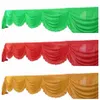 6m Ice Silk Swag Drape Valance Fir para pano de fundo Salia de cortina de casamento Fundo de fundo Decoration2457