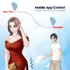 Anal Toys Vibrating Remote HeartShaped App Control Man and Woman Metal Plug Adult Luminous Electric Dildo Couple Intimate 230821