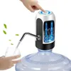Autre Drinkware Usb Charge Distributeur d'eau portable Pompe électrique pour bouteille de 5 gallons avec tuyau d'extension Barreled Tools 230821
