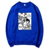 Sweats à capuche pour hommes 2023 Anime Hajime No Ippo Sweat à capuche en polaire ample Dessin animé Kamogawa Boxe Gym Pulls Sweat-shirt pour adolescents Hommes Vêtements