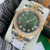 Relógios de alta qualidade moda feminina relógio mecânico automático 36mm moldura de diamante safira rosa senhoras relógios designer pulseira de aço ss relógios de pulso montre