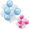 10pc lateksowy balon konfetti balony ślubne balony powietrzne globos baby shower chłopiec dziewczyna z okazji urodzin Dekoracje dzieci Y2782