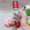 15 ml 30 ml 50 ml Wijn Red Red Vulbare flessen met zilveren lijn draagbare Airless Pump Dispenser -fles voor reislotion#121Goods UGFPQ