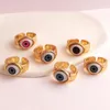 Anneaux de mariage Big Eye pour femmes 2023 été Simple cuivre mal anneau Banquet bijoux fiançailles Anillos