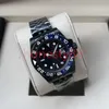 GMT Moda Erkekler İzle 40mm Siyah Seramik Kadran 904L Paslanmaz Çelik Kayış 2813 Hareket Lüks Tasarımcı Saat Spor Erkekler Saat Safir Cam Dhgate 007 Saatler