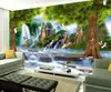 Wallpapers Custom Wallpaper Moutain River Nature Scenery Po Wall Murals Living Room TV Sofa Background Papers Home Decor