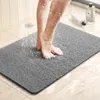 Tapis de bain antidérapant, séchage Loofah, douche, baignoire rapide, sans phtalate, avec Drain, salle de bain