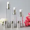 20ml 30ml Empty Plastic Bottles Airless Pump Dispenser Cosmetic Packaging Containers Makeup Liquid Cream Lotion 100pcs/lot Dxwtb