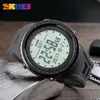 Skmei Moda Spor İzle Erkekler Geri Sayım Chrono El Light Watches 5Bar Su Geçirmez Büyük Dial Dijital Saat Relogio Maskulino 1246225o