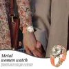 Avogadas de pulso Belt Belt Diamond Watch Presente Girls Ajustável decorativo Decorativo Metal Mulheres Relvo de pulso