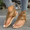 Summer S Buckle Flat Sandals Shoes for Women Comfortable Beach Sandalias Non Slip Rome Des Sandales Size Shoe Comtable Sandalia Lip De Sandale 492 Sandal