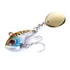 Baits Lures 1Pcs Metal Vib Rotating Spoon Wobbles Vibration Fishing for Pike Bass Winter Jigs Spinner Hard Pesca Tackle 230821