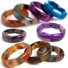 Strand Pierre Naturelle Botswana Agate Quartz Cristal Perle Bracelet DIY Bijoux Énergie Bracelets Stretch Chaîne Bracelets Pour Femmes 18X25 MM