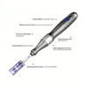 Dermapen Ultima X6 Kablosuz Mikroiğle Derma Pen Skincare MTS - Pürüzsüz, hatta cilt için 20 adet kartuş