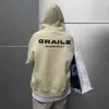 Hoodies للرجال 2023 Grailz Embroiderylogo Hoodie Hoodie الرجال نساء نساء عالي الجودة من القمامة الثقيلة من القمامة للبلوزات مع مشبك الصدر