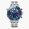 남성 비즈니스 레저 시계 스테인레스 스틸 다이얼 고무 스트랩 6 핀 쿼츠 279f를 판매하는 시계