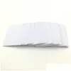Feest gunst afdrukbare blanco sublimatie pvc kaart plastic witte id business voor promotie cadeau naam kaarten bureau nummer tag drop dhq7w