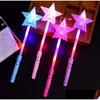 Andra evenemangsfestleveranser som säljer konsertljus Stick Star Hollow Glow Magic Bunny Children Flash Led Toy Gift Drop Delivery Home DH3DL
