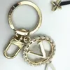 Mode Alfabetet Classic Car Design Keychain Trendy Lace Circle Woven Bag Charm Lanyard