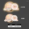 Wall Clocks Large Clock Home Decor Digital Table Luxury Living Room Decoration Ornaments For 3d Modern Led Watch