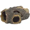 Decorazioni Aquarium Decorazione Gollo Trunk Trunk Fish Ornament Small Shrimp Hiding Caves Resin Log Betta Shelter 230821