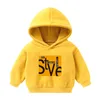 Ensembles de vêtements Bébé Garçons Filles Sweats Casual Manches Longues Dessin Animé Veste À Capuche Tops Pulls Chauds Vêtements Pour Enfants 25Y Sweat À Capuche En Molleton 230822