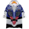 T-shirts pour hommes Costume de personnage GUNDAM 3D T-shirts à capuche Femmes / Hommes Mode Été T-shirt à manches courtes Cosplay Casual Streetwear Rôle Vêtements