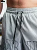 Herren-Shorts, Herren-Shorts, Mesh-Stoff, lockere Sport-Basketball-Shorts, Outdoor-Training, schnell trocknend, Fitness-Shorts, Sweatpant-Buchstabe, Laufshorts 230822