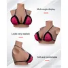 Forme mammaire Plaque Sile Faux Boob B-G Cup Plastrons Pour Transgenre Cosplay Drag Queen Drop Livraison Dhgtu