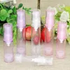 5ml 10ml Viajes Mini Botellas de emulsión vacías portátiles recargables Bomba de aroma Caja de champú Cosmético sin aire 50pcs Mcwor