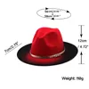 Szerokie brzegowe czapki wiadra zima jesień naśladowanie wełniane kobiety mężczyźni fedoras top hat jazz czapki europejski okrągły melonik 5658cm 230822