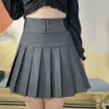 Item Title Pleated Skirt For Women Autumn And Winter High Waist A Line Black Four Season Elastic Slim