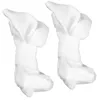 Dog Apparel 4 Pcs Pet Foot Cover Shoes Outdoor Cloth Disposable Covers Boots Small Booties Dogs Paws Puppy