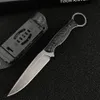 Toor Knives Anaconda couteau à lame fixe Karambit avec manche G10 et gaine Kydex, outils de survie tactiques militaires Caombat