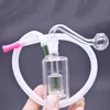 Grossiste femelle narguilé verre brûleur à mazout Bong épais barboteur fumer eau Bong petit Dab Rig Heady bécher Bongs cire avec tuyau de brûleur à mazout en verre DHL gratuit