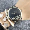 Brand Quartz Wrist Watches Women Lady Girl Star Style Metal Steel Band Watch M62232A