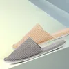 Slippers el non-slip koraal fleece zweet-absorbent warme huis gastschoenen zakelijke reizen passagier