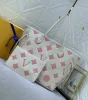Aseion Designer Tote Bag Luxury Dambags Женские сумки для плеча качество кожаная сумка для покупки цветочные буквы