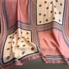 Szaliki Spring Scarf Women Domens Design Silk gładki miękki muzułmański opaska na głowę szal plaża 85x180cm 230821