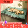kennels pens Big Dog Mat Corduroy Pad for Medium Large Dogs Oversize Pet Sleeping Bed Big Thicken Dog Sofa Removable Washable Pet Supplies 230821