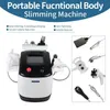 Multifunktionell 6 i 1 RF-kavitation Vakuum RF Roller Massage V49 Body Slimming Machine