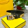 Blue leather reversible belt Luxury designer belt Man Fashion Belts 2 Color Optional Top Quality Genuine leather with box