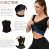 Talia brzucha shaper kobiety thermo sata kamizelka sauna zbiornik z czołgiem odchudzającego Trener Trener Trener tłuszczowy Trening Trening Trening Koszula Gym Corset 230821